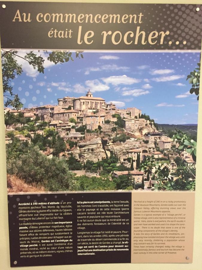 Апартаменты Chez Marius Gordes Vue Panoramique Sur Luberon Экстерьер фото